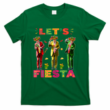 Cinco De Mayo Trump Taco Funny Dancing Trump Let's Fiesta T-Shirt - Green