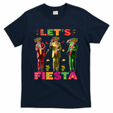 Cinco De Mayo Trump Taco Funny Dancing Trump Let's Fiesta T-Shirt - Navy