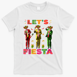 Cinco De Mayo Trump Taco Funny Dancing Trump Let's Fiesta T-Shirt - White