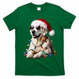 Christmas English Cream Golden Retriever Mom Dog Puppy Xmas Cool Gift T-Shirt - Irish Green