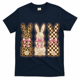 Cute Easter Girly Coquette Bunnies T-Shirt