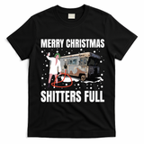 Cousin Eddie Merry Christmas Shitters Full T-Shirt - Black