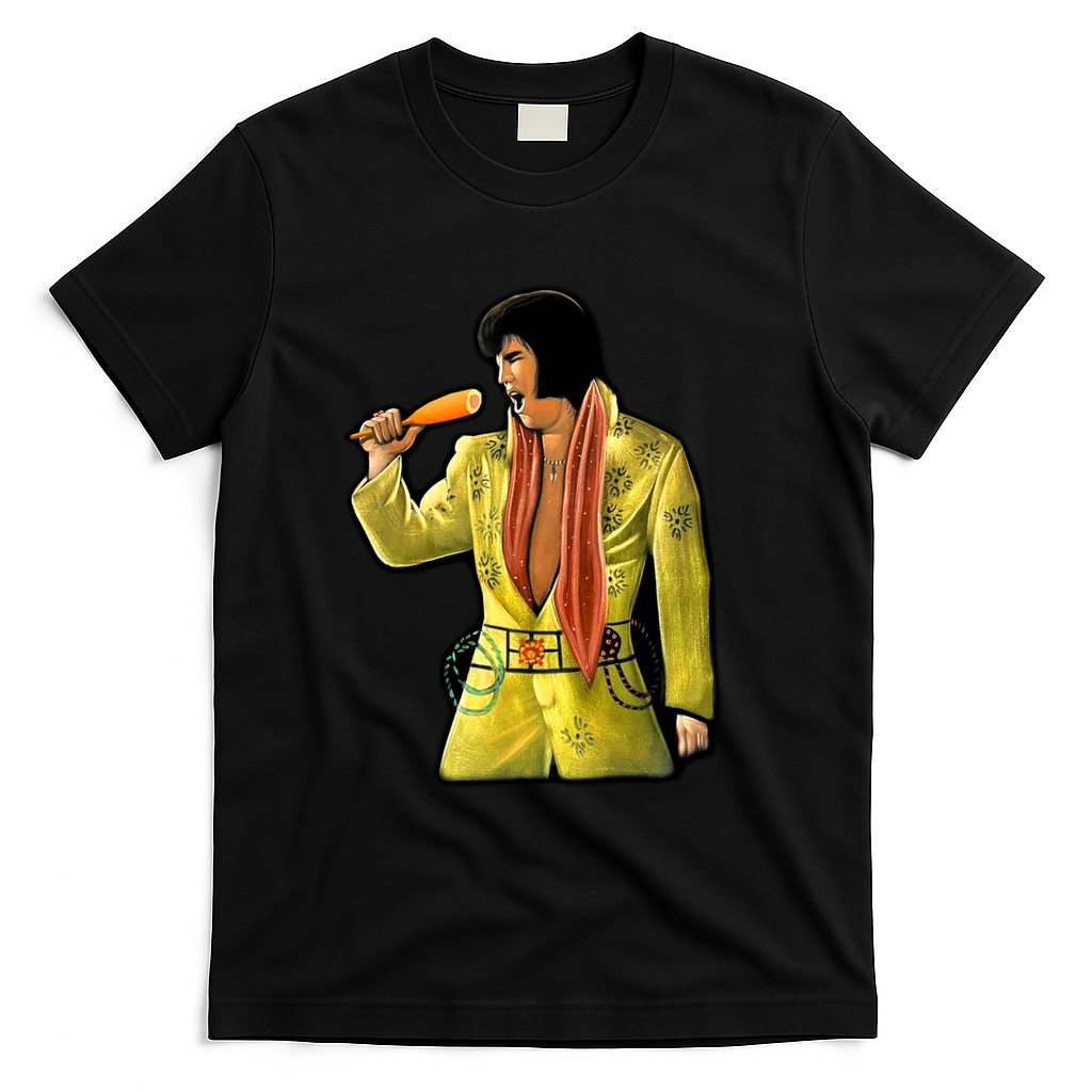 Corndog Elvis! - Black
