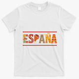 Colorful España Spanish Culture T-Shirt - White