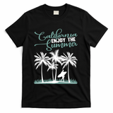 California Enjoy The Summer Surf T-Shirt - Black