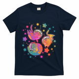 Cute Funny Astronaut Space Kitty Cats T-Shirt
