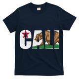 California Flag Cali Designs Home Love Family T-Shirt