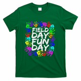 Cute Field Day Teacher T-Shirt - Green