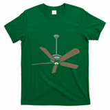 Ceiling Fan Lazy DIY Halloween Costume Funny Easy T-Shirt - Irish Green