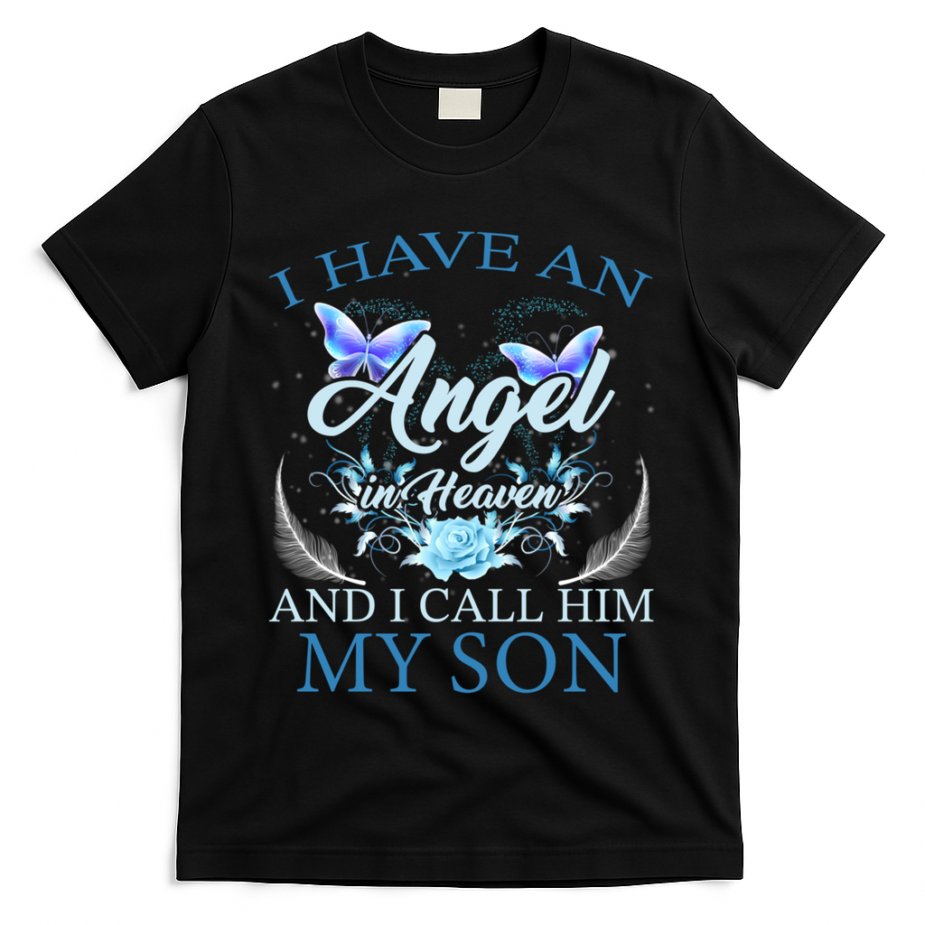Cute Family Remembrance Angel Heaven Birthday Love T-Shirt