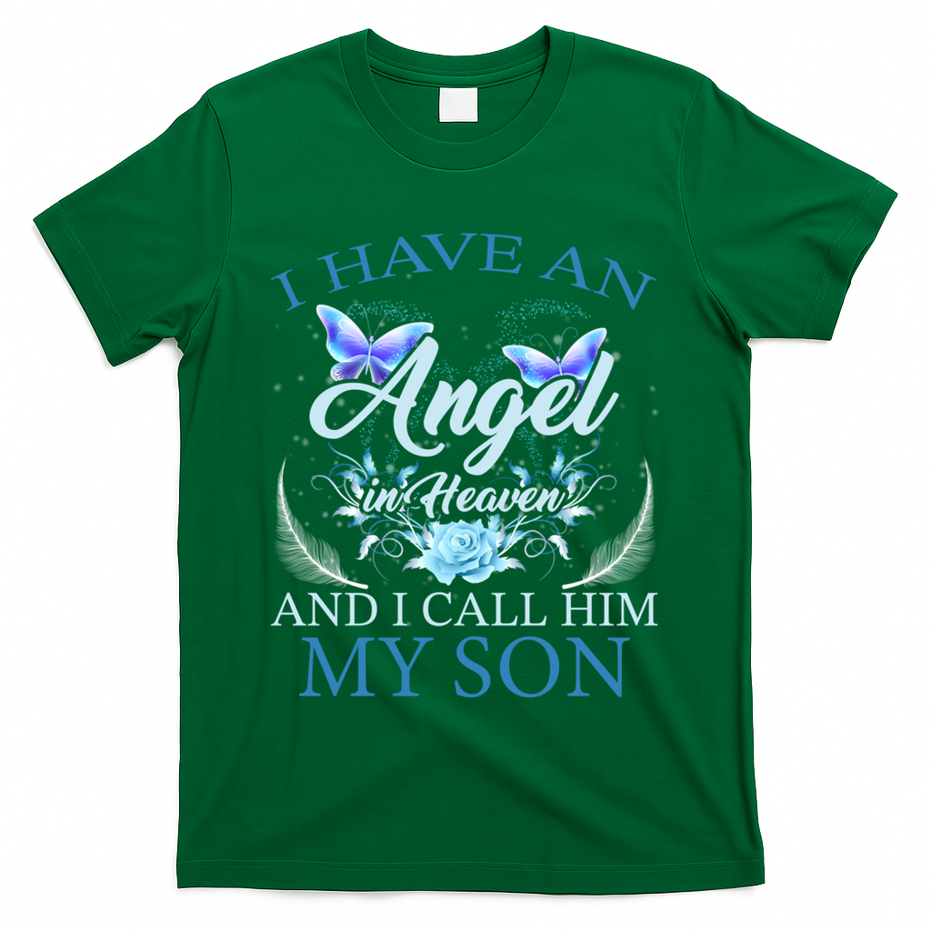 Cute Family Remembrance Angel Heaven Birthday Love T-Shirt