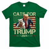 Cats For Trump 2024 Funny Vote Donald Trump T-Shirt