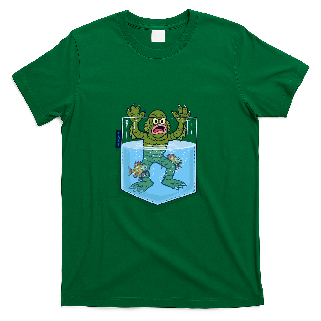 Creature From The Fake Pocket - Green