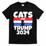 Cats For Trump 2024 Cat Owner Republican Cool Gift T-Shirt