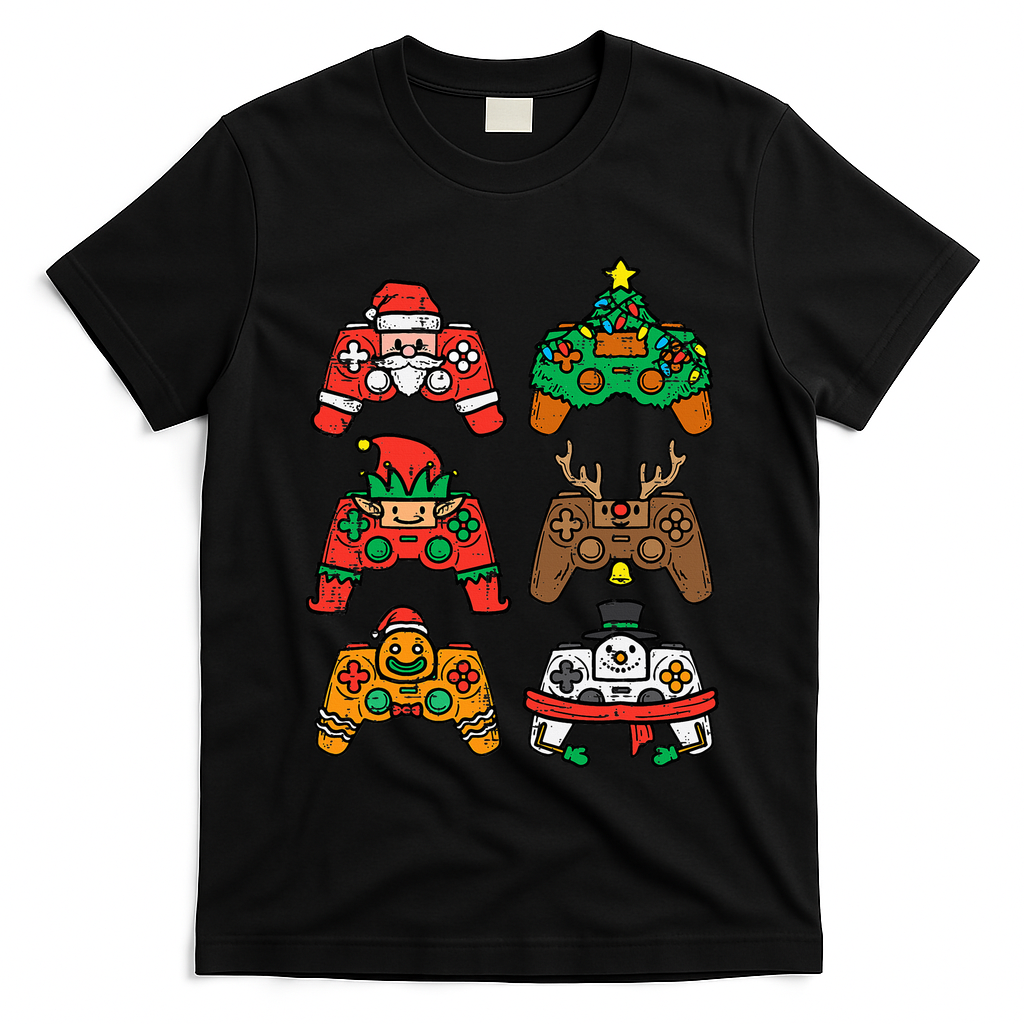 Christmas Gamer Controller Xmas Gaming  T-Shirt