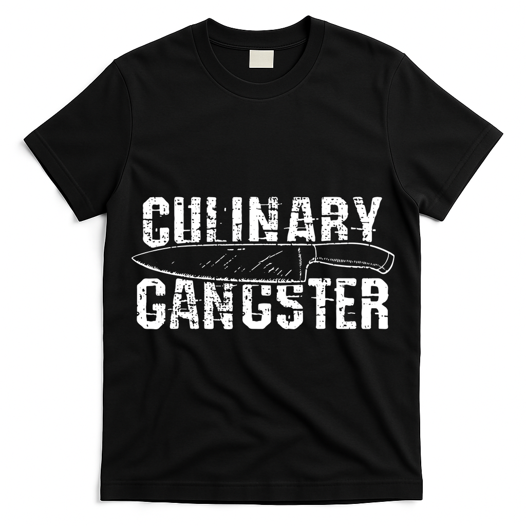 Culinary Gangster Chef Cook Kitchen T-Shirt