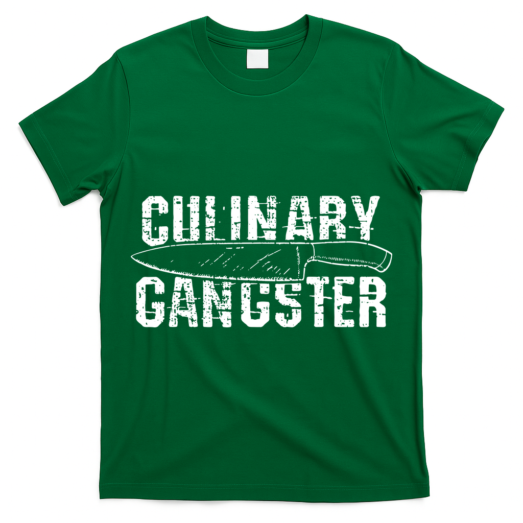 Culinary Gangster Chef Cook Kitchen T-Shirt
