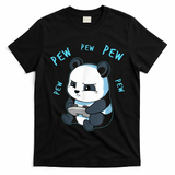 Cute Gaming Panda Pew Video Game Computer Player T-Shirt