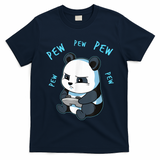 Cute Gaming Panda Pew Video Game Computer Player T-Shirt