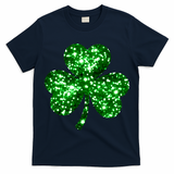 Cute Glittery St Patrick's Day Shamrock T-Shirt