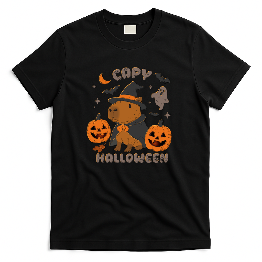 Capybara Halloween - Black