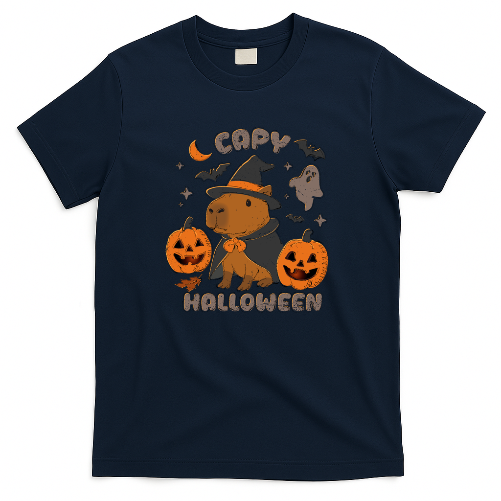 Capybara Halloween - Navy