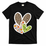 Cute Halloween Hearts Festive T-Shirt - Black