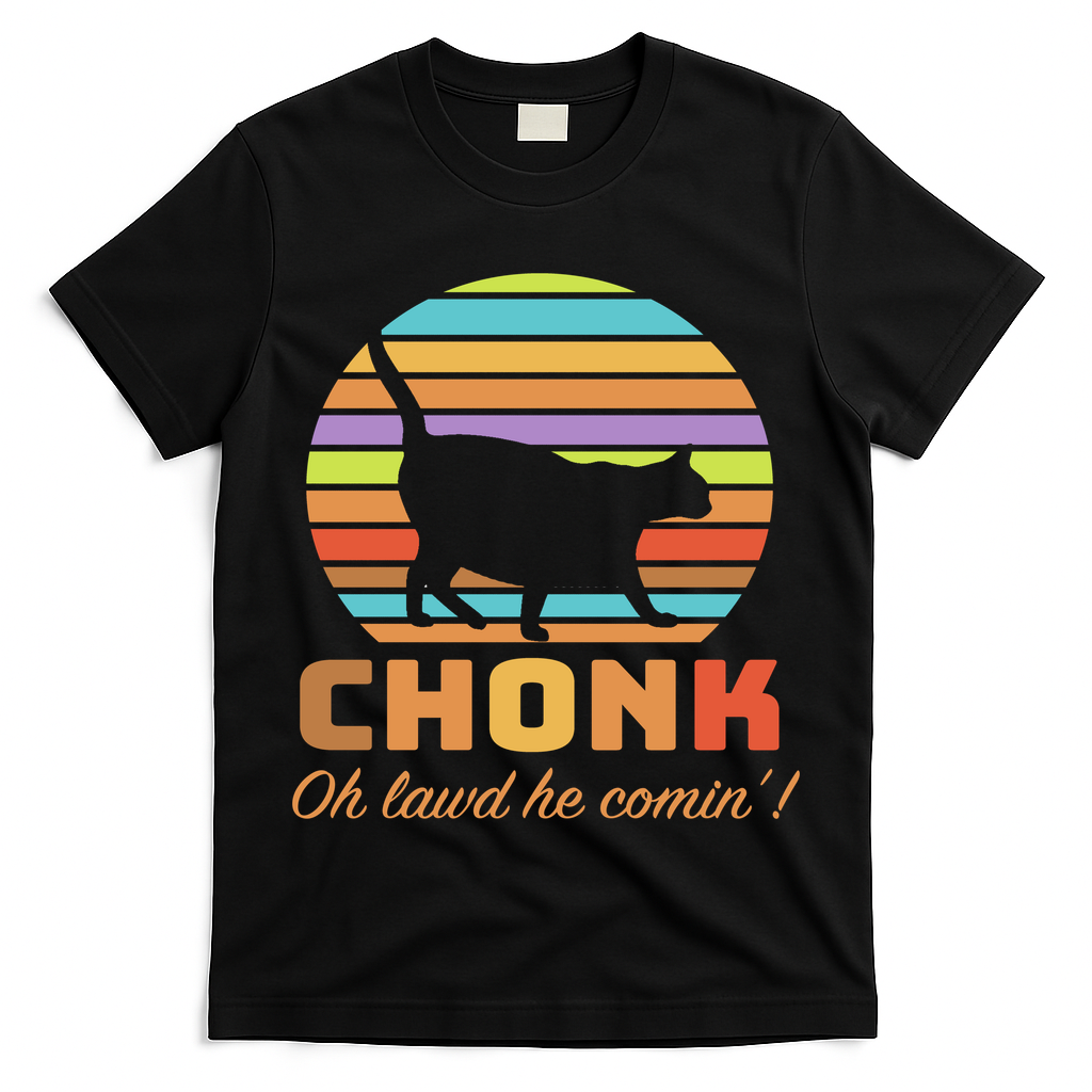 Chonk Scale Cat Meme T-Shirt