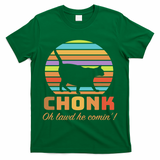 Chonk Scale Cat Meme T-Shirt