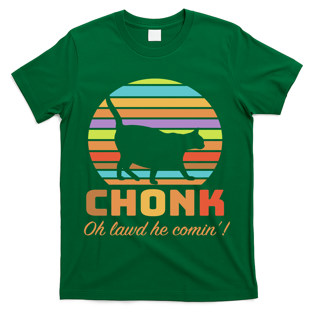 Chonk Scale Cat Meme T-Shirt