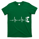 Gamer Controller Heartbeat Pules T-Shirt