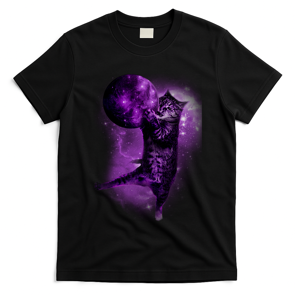 Cat World Galaxy T-Shirt