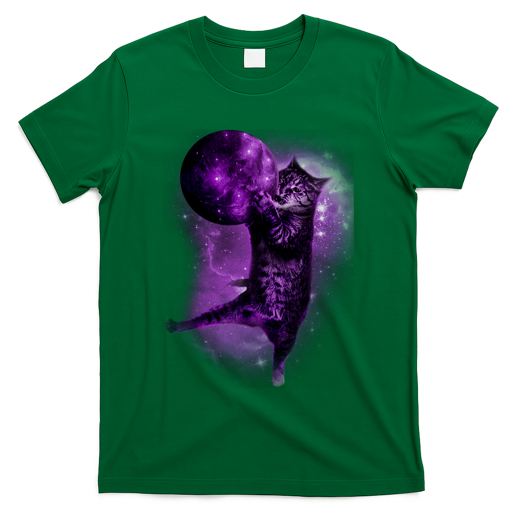 Cat World Galaxy T-Shirt