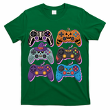 Cute Halloween Skeleton Zombie Gaming Control Gamer T-Shirt