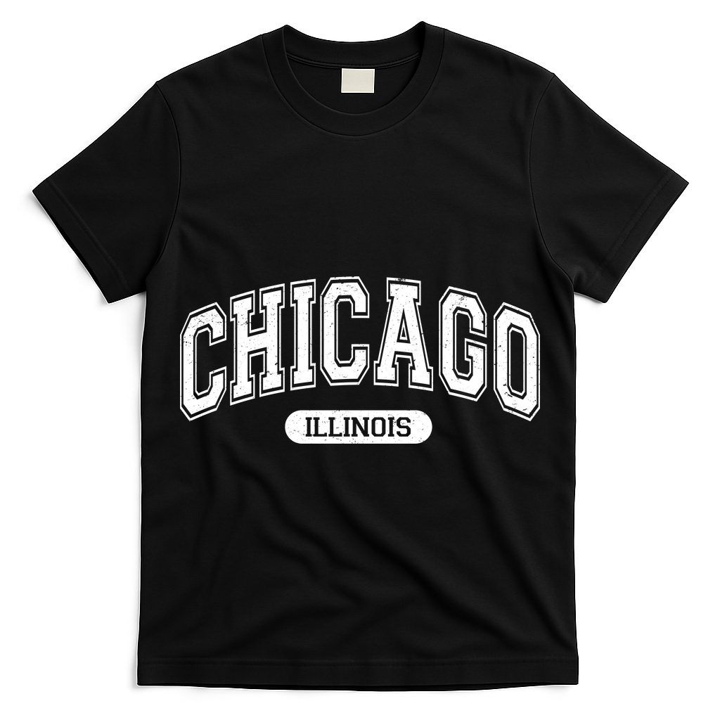 Chicago Illinois Area Code 872 Front And Back T-Shirt