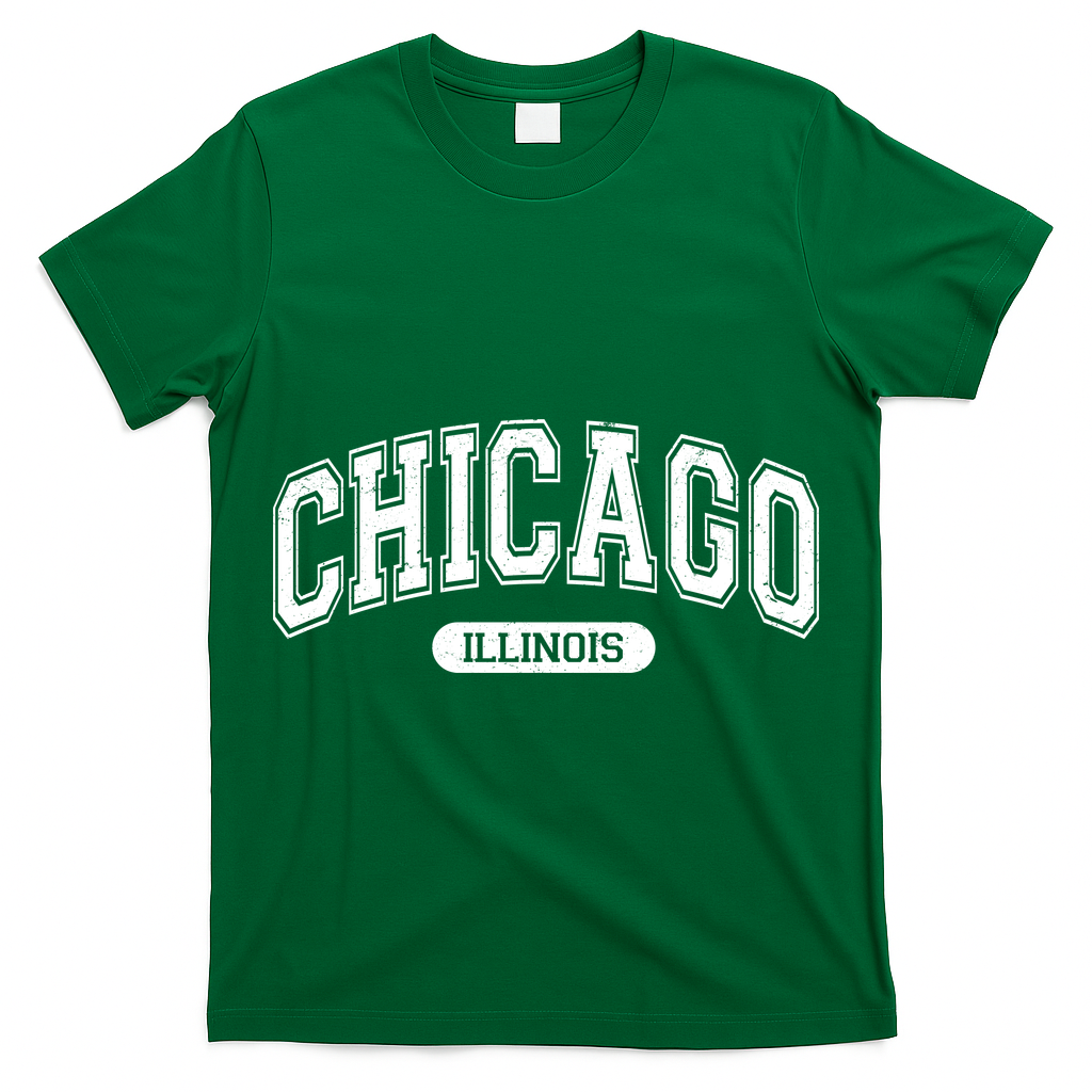 Chicago Illinois Area Code 872 Front And Back T-Shirt