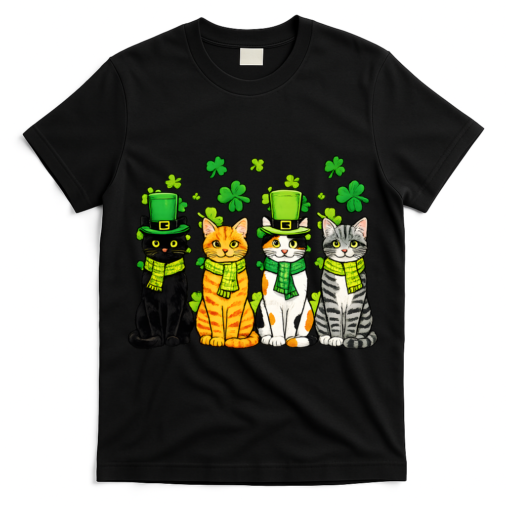 Cute Irish Cats & Kittens T-Shirt