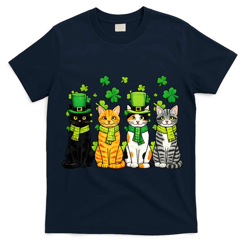 Cute Irish Cats & Kittens T-Shirt
