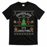 Chickenleigh ItS Christmas T-Shirt - Black