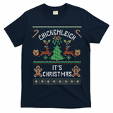 Chickenleigh ItS Christmas T-Shirt - Navy Blue