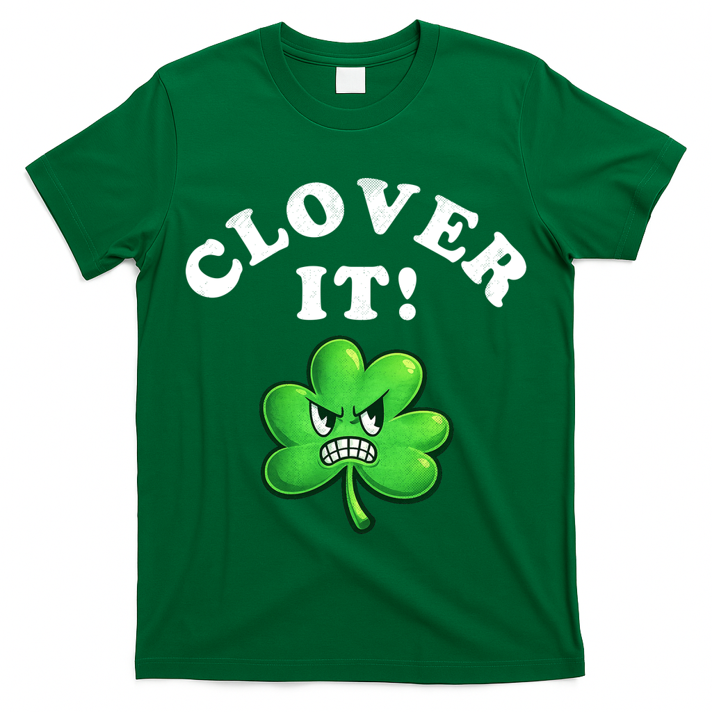 Clover It Funny St Patricks Day T-Shirt