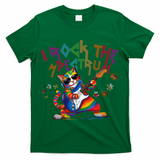 Cute I ROCK THE SPECTRUM Autism Awareness Support Love T-Shirt