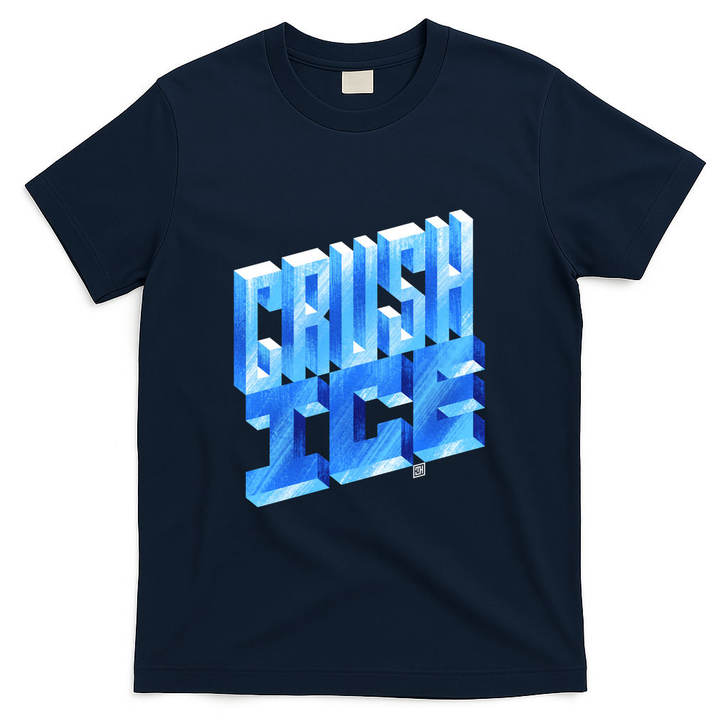 Crush ICE - Navy