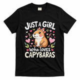 Capybara Just A Girl Who Loves Capybara Lover Boy T-Shirt