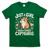 Capybara Just A Girl Who Loves Capybara Lover Boy T-Shirt