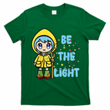 Christmas Jubilee Be The Light Luce Anime Mascot Of The 2025 Xmas Gift T-Shirt - Irish Green