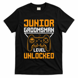 Cute Junior Groomsman Gaming Wedding Party Jr Gift T-Shirt