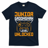 Cute Junior Groomsman Gaming Wedding Party Jr Gift T-Shirt