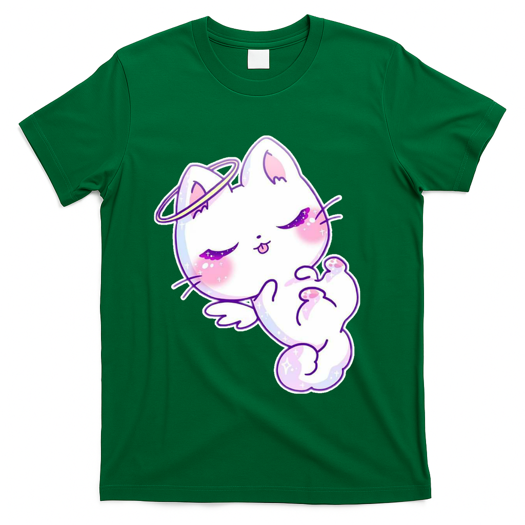 Cute Kitten Angel T-Shirt