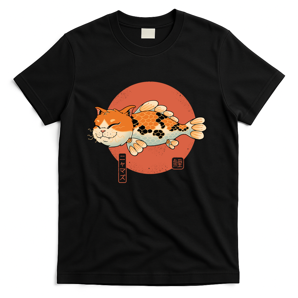 Cat Koi Fish - Black